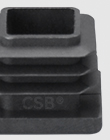 QAS-EC01 方轴塑料端盖